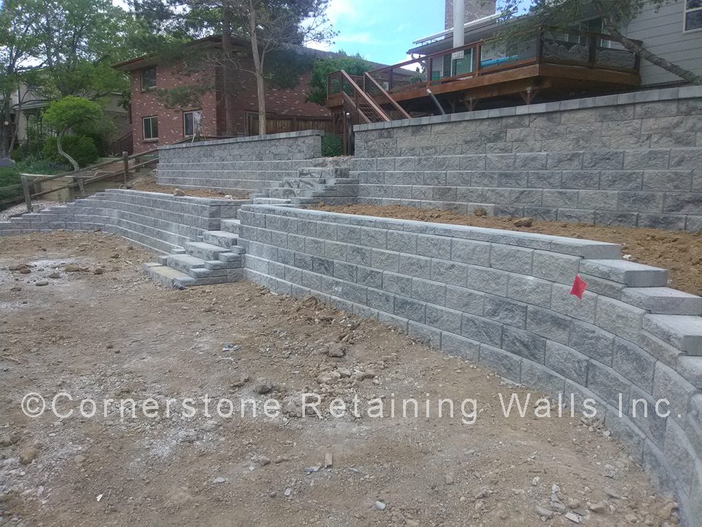 AB Collection Classic grey blend retaining wall